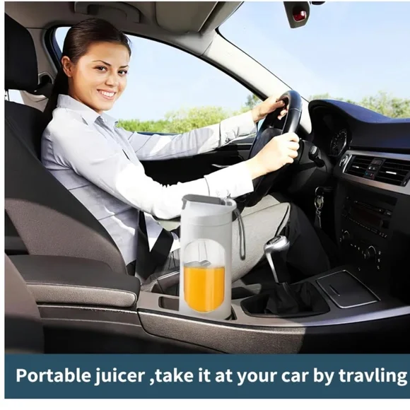 P984 Portable Premium Smoothie Shakes Blender 15oz Rechargeable - Picture 2 of 5